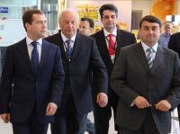 Der russische Präsident bewertete den Flughafen Koltsovo in Jekaterinburg mit der Note "ausgezeichnet"