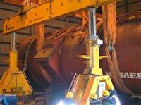 Russische Kupfergesellschaft tauscht den Warmhalteofen von "Karabaschmed" aus