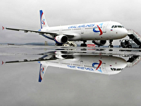 Das Passagieraufkommen der "Ural Airlines" stieg um 1,6 Mal an