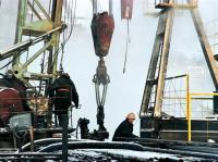 Uralmasch schaukelt das Schiff des Erdgasmaschinenbaus 