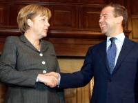 A.Merkel: "Deutschland braucht russische Bakenprojekte"